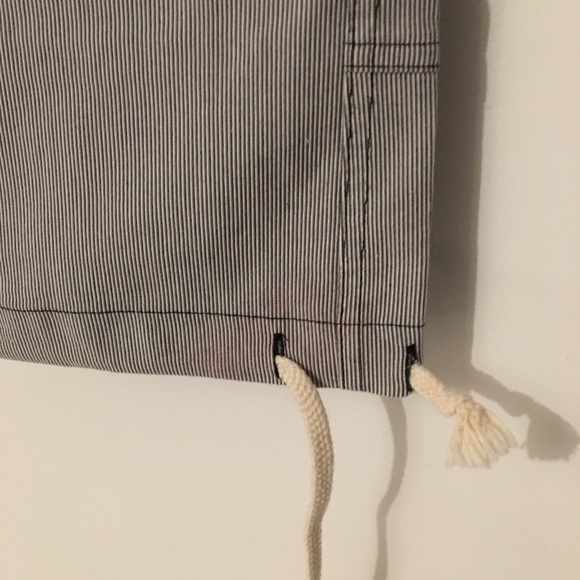 90s/Y2k wide legged skater pants grosgrain striped pants low rise - Picture 6 of 6